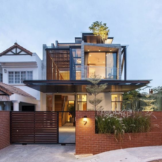phong cách kiến trúc hiện đại